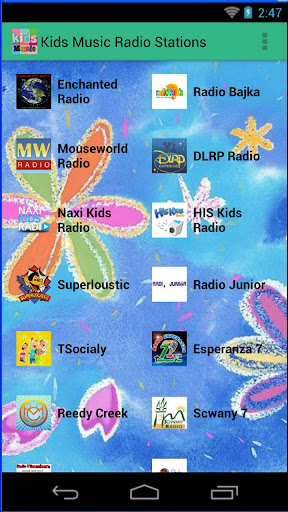 Kids Music Radio Stations