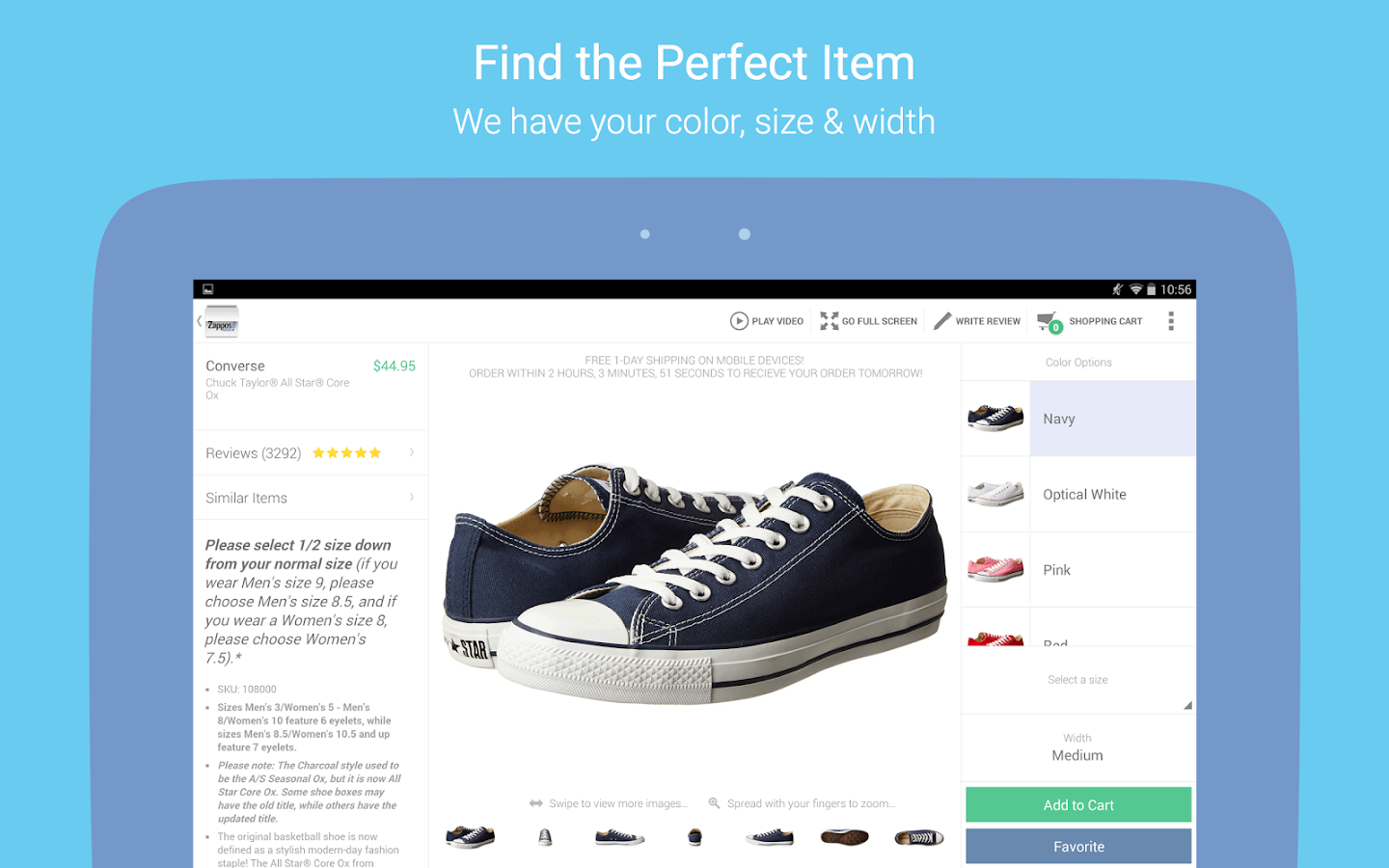 Zappos: Shoes, Clothes,  More - Android Apps on Google Play