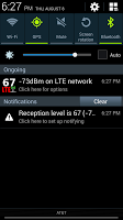 Phone Signal Notifier APK صورة لقطة الشاشة #1