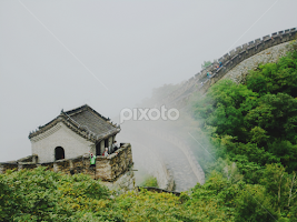 smoke in great wall by Iman S - Buildings & Architecture Public & Historical