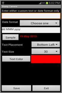 Stamp Camera Ad - náhled