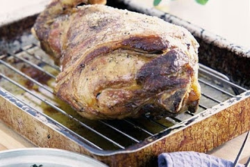 Ceremonial lamb with broad beans & mint