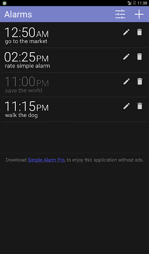 Simple Alarm Pro