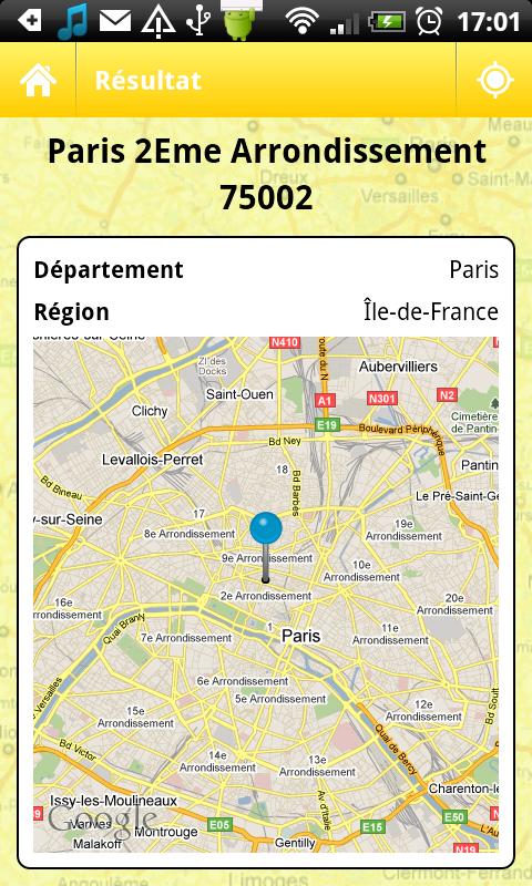 Code Postal - Gratuit Screen 3