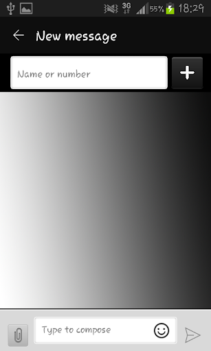 【免費個人化App】GO SMS - Theme black and white-APP點子