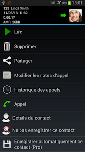 Enregistrement d'appel Pro - screenshot thumbnail