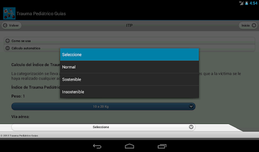  Trauma Pediátrico Guías Gratis– miniatura da captura de ecrã  