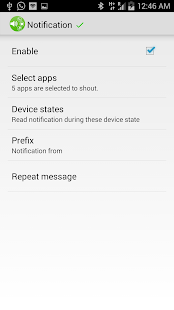 Shouter - Notification Reader- screenshot thumbnail