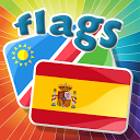 World Flags Quiz mobile app icon