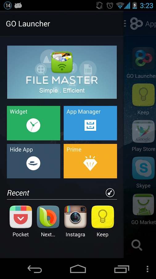 GO Launcher EX - screenshot