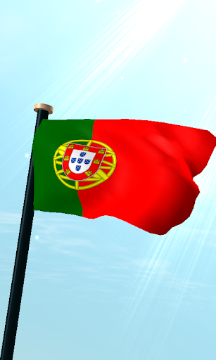 Portugal Flag 3D Wallpaper