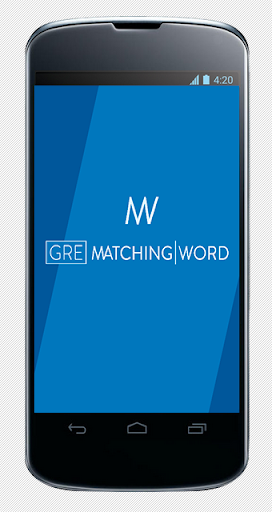 GRE Matching Word