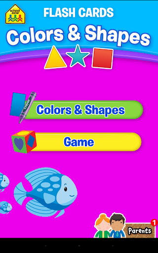 Colors Shapes Flash Cards