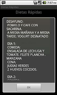 Lastest Dietas para Perdida de  Peso APK for PC