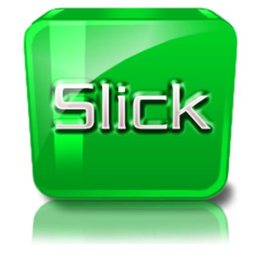 Slick Launcher Theme Green LOGO-APP點子