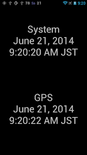 Datum a čas telefonu a GPS - náhled