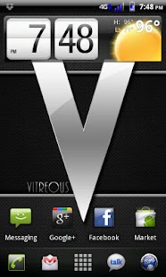 How to install Vitreous Blue Theme for CM7 patch 1.3.0 apk for laptop