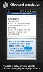 Spanish <-> English dictionary