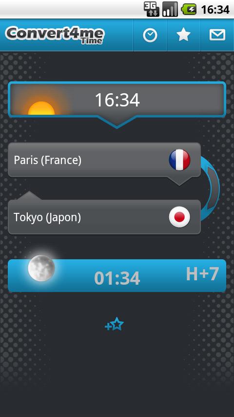 Android application Convert Time screenshort