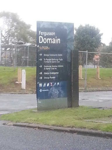 Fergusson Domain Waitangi Rd Entrance