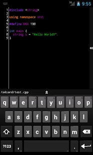 DroidEdit Pro (code editor) - screenshot thumbnail