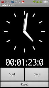 Android application StopWatch_pro screenshot