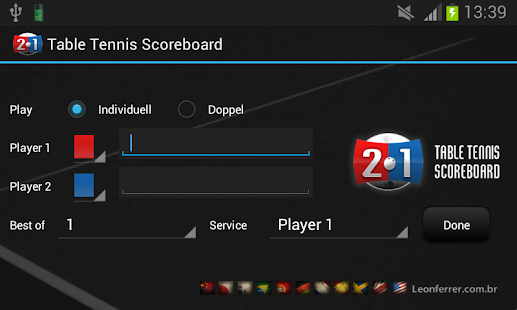 Free Table Tennis Scoreboard Full APK for Android