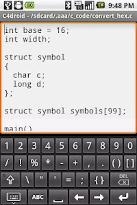 Programmers Keyboard screenshot 1