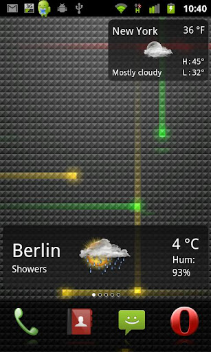 Weather Bar Widget