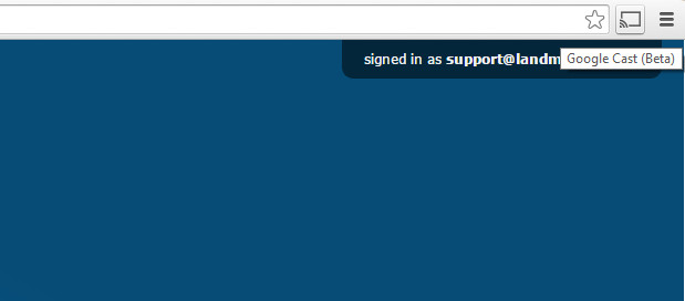 Google Cast Extension on Chrome