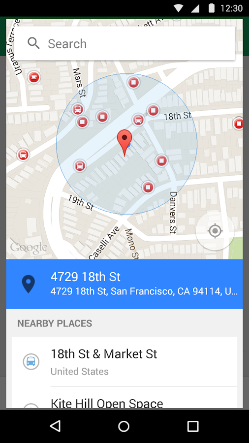 Hangouts - screenshot