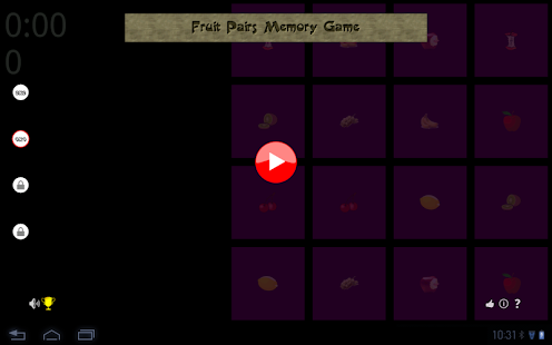 Memory Game: Fruit pairs match Screenshots 4