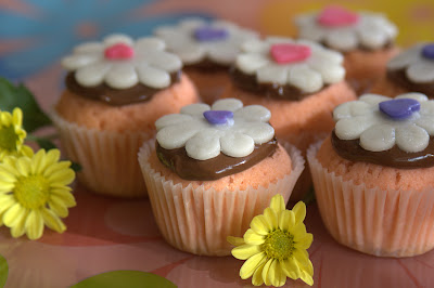 Mini ponquesitos (cupcakes) para Oriana - el gato goloso