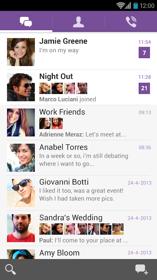 Viber - screenshot