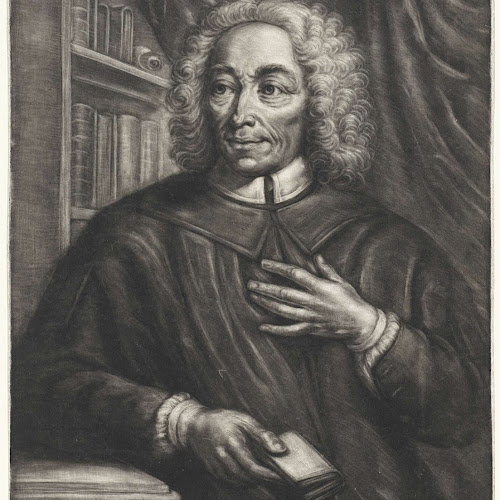 Portret van de predikant J. de Jager, Johannes van Vilsteren, 1740 ...