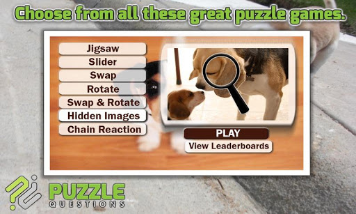 Free Beagle Puzzle Games