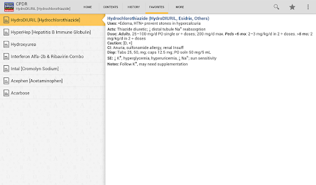 Clinicians Drug Reference 2011 poster 10