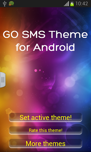 GO SMS Theme for Android