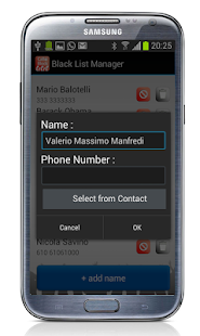 Call Block Blacklist One Click - screenshot thumbnail