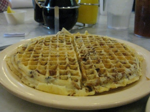 Pecan Waffle at Camellia Grill