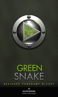 Lastest Poweramp Widget Green Snake APK for PC