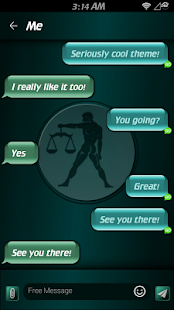 Free Libra Zodiac Theme for GO SMS APK for PC