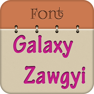 Zawgyi Design Galaxy Font logo