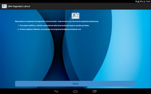 【免費生產應用App】QMA Seguridad Laboral-APP點子