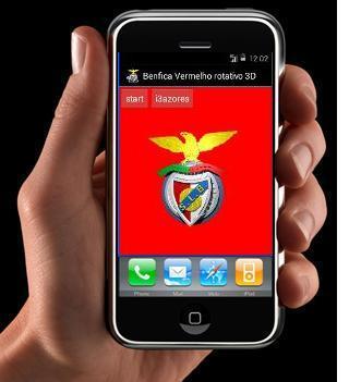 Benfica Vermelho Rotativo 3D