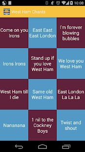 Free Download West Ham Chants Soundboard APK for Android