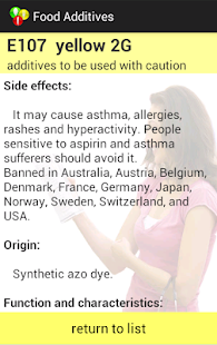 Food Additives E numbers Screenshots 5