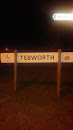 Tebworth Central Village Sign 