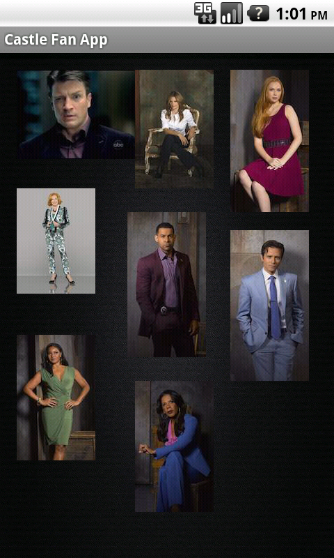 Castle Fan App Screen 3