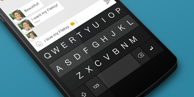 Fleksy Keyboard - Happy Typing - screenshot